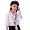 Joy Collection Msek Wsj161686 Ladies Korean Short Silk Scarf Decorated Small Printed Satin Rose Graffiti joy collection kopen in de aanbieding Joy Collection Msek Wsj161686 Ladies Korean Short Silk Scarf Decorated Small Printed Satin Rose Graffiti joy collection kopen in de aanbieding