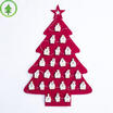 Canis Christmas Advent Calendar Countdown Santa Xmas Gift Fabric Pockets Handing Wall canis kopen in de aanbieding