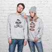 Canis Mr Right Mrs Always Matching Couple Jumper Sweater Lover Match Sweatshirt canis kopen in de aanbieding