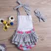 Newborn Baby Girl Backless Romper Jumpsuit Bodysuit Dress Clothes Summer Outfit