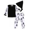 Meihuid Cute Triangle Newborn Baby Boys T Shirt Topslong Pantshats Outfit Clothes Set meihuid kopen in de aanbieding
