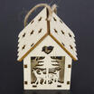 Canis Wood House Christmas Pendant Tree Decorations Ornaments Luminous Cabin Uk canis kopen in de aanbieding