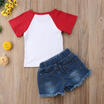 Duopindun 2Pcs Kids Baby Girl Summer Tops Denim Hot Pants Shorts Outfits Clothes Set 1 6Y duopindun kopen in de aanbieding Duopindun 2Pcs Kids Baby Girl Summer Tops Denim Hot Pants Shorts Outfits Clothes Set 1 6Y duopindun kopen in de aanbieding