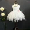 Vestido de fiesta de flores de encaje para niñas y niños de princesa Vestido formal Vestido de tutú de tul