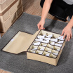 Joy Collection Maybelline Home Storage Box With Lid Foldable Cottonlinen 24 Grid Socks Underwear Fabric joy collection kopen in de aanbieding Joy Collection Maybelline Home Storage Box With Lid Foldable Cottonlinen 24 Grid Socks Underwear Fabric joy collection kopen in de aanbieding