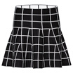 Joy Collection Semir Women39S Classic Knitted Lattice Wild Fashion Casual Skirt Korean Version 14116070238 Whiteblack Tone joy collection kopen in de aanbieding