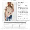 Duopindun Women Loose Short Sleeve Cotton Casual Blouse Shirt Tops Floral Summer T duopindun kopen in de aanbieding Duopindun Women Loose Short Sleeve Cotton Casual Blouse Shirt Tops Floral Summer T duopindun kopen in de aanbieding