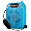 Ten degrees ShiDu SD-S611 UHF 1 second automatic matching wireless portable loudspeaker small bee teacher tour guide dedicated teaching waist hanging high power loudspeaker small speakers ocean blue