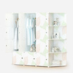 Joy Collection Kouzi Simple Wardrobe Plastic Modern Adult Combination Storage Children Resin Assembly Folding Double Leaves Ordinary 12 Door 6 Grid 2 Hanging Belt Angle joy collection kopen in de aanbieding Joy Collection Kouzi Simple Wardrobe Plastic Modern Adult Combination Storage Children Resin Assembly Folding Double Leaves Ordinary 12 Door 6 Grid 2 Hanging Belt Angle joy collection kopen in de aanbieding