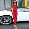 Joy Collection Siba Homes 2017 Summer Korean Short Sleeved Loose Jacket Pants Professional Suit Fashion Casual Wild Nine Female S62A0083A30Xl Red Xl joy collection kopen in de aanbieding