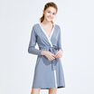 Joy Collection Card Xuan Autumn Pajamas Home Service Long Sleeved Nightgown Modal Cardigan Bathrobe Gray Blue M Ks1644354W joy collection kopen in de aanbieding Joy Collection Card Xuan Autumn Pajamas Home Service Long Sleeved Nightgown Modal Cardigan Bathrobe Gray Blue M Ks1644354W joy collection kopen in de aanbieding