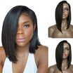 Platinum 150 Density Brazilian Virgin Human Hair Bob Wig Glueless Full Lace Wigs With Babyhair 8A Black Straight Front platinum kopen in de aanbieding Platinum 150 Density Brazilian Virgin Human Hair Bob Wig Glueless Full Lace Wigs With Babyhair 8A Black Straight Front platinum kopen in de aanbieding