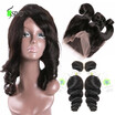 Siyo Brazilian Virgin Hair With Frontal Closure Bundle 360 Bundles Loose Wave 2 siyo kopen in de aanbieding