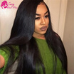 Sassy Girl Hair Malaysian Straight Weave 7A Grade Virgin Unprocessed Human 1 Bundle Tissage sassy girl kopen in de aanbieding