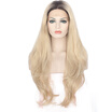 Anogol Heat Resistant Natural Long Blonde Wavy Glueless Peruca Laco Sintetico Fully Hair Wigs Dark Roots Synthetic Lace Front Wig anogol kopen in de aanbieding Anogol Heat Resistant Natural Long Blonde Wavy Glueless Peruca Laco Sintetico Fully Hair Wigs Dark Roots Synthetic Lace Front Wig anogol kopen in de aanbieding