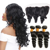 Cy May Hair 8A Ear To 13X4 Lace Frontal Closure With Peruvian Loose Wave 4 Bundles Bleached Knots And Bundle Deals cy may hair kopen in de aanbieding Cy May Hair 8A Ear To 13X4 Lace Frontal Closure With Peruvian Loose Wave 4 Bundles Bleached Knots And Bundle Deals cy may hair kopen in de aanbieding