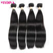 Mydiva Maylasian Straight Hair 4 Bundles Virgin Unprocessed Cheap Human Weave mydiva kopen in de aanbieding