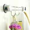 Jingdong Supermarket Guardian Seamless Fire-free sucker kitchen bathroom hook hook hook EK02511804 silver
