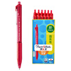 Joy Collection Paper Mate Ballpoint Pen 300 Rt 07Mm Red Box 12 Loaded joy collection kopen in de aanbieding