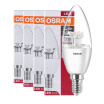 Joy Collection Osram Led Light Bulb Transparent Candle 3W E14 Small Mouth Warm White Yellow Four Only Installed joy collection kopen in de aanbieding Joy Collection Osram Led Light Bulb Transparent Candle 3W E14 Small Mouth Warm White Yellow Four Only Installed joy collection kopen in de aanbieding