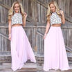 Caniswomen Long Skirt New Fashion Bohemian Beach Pleated Summer Dress canis kopen in de aanbieding