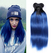 Iueenly Brazilian Ombre 8A Grade Unprocessed 2 Tone 1Bblue Virgin Hair Straight 3 Bundles Extensions iueenly kopen in de aanbieding Iueenly Brazilian Ombre 8A Grade Unprocessed 2 Tone 1Bblue Virgin Hair Straight 3 Bundles Extensions iueenly kopen in de aanbieding