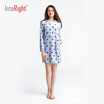Joy Collection Interight Ladies Skirt Warm Pajamas Home Service Light Blue joy collection kopen in de aanbieding