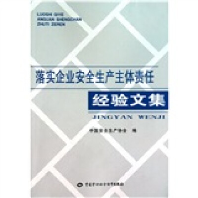 

落实企业安全生产主体责任经验文集