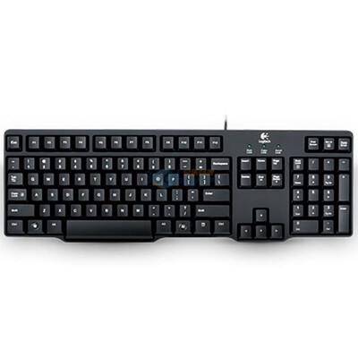 

Logitech (Logitech) K100 клавиатура классический черный