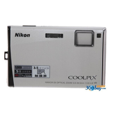 

Цифровая фотокамера Nikon S60 (белый)