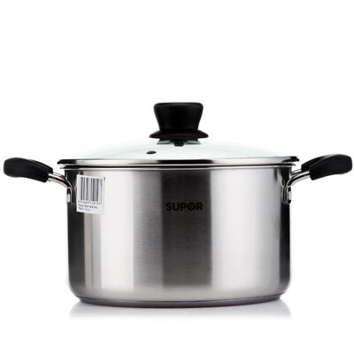

[Супермаркет] Джингдонг Сапор тонкой Stockpot из нержавеющей стали толщиной 304 из нержавеющей стали с двойным дном горшок большой горшок супа тушить горшок горшок супа плита с ST22Z1