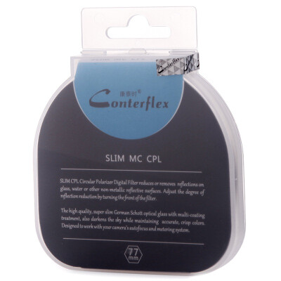 

Conteflex SLIM MC CPL 77 мм Тонкий 12-слойный поляризатор