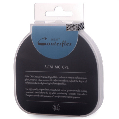 

Conterflex SLIM MC UV 40,5 мм Тонкий двойной фильтр с покрытием