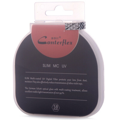 

Conterflex SLIM MC UV 40,5 мм Тонкий двойной фильтр с покрытием