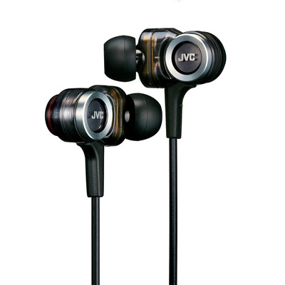 

JVC (JVC) FXZ100 три-блок высококачественного динамического HiFi наушников 2013 Award VGP черный и серебристый гарнитур класса Технологии