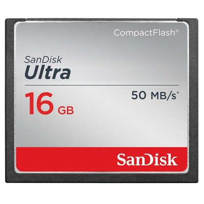 

Скорость чтения SanDisk 16 ГБ 50 МБ / с Карта памяти CF с экстремальной картой CompactFlash