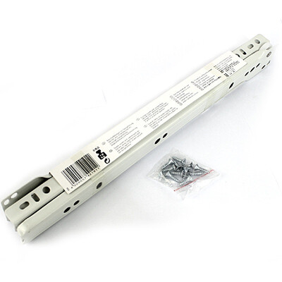 

Hettich выдвижной ящик mute rail FR двухдорожечный рельс белый 30 см (12 дюймов) 1 оплата 42184