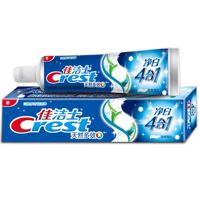 

Крест (Crest) Четыре родной полинуклеотид Отбеливающая зубная паста 180g (растительные экстракты Отбеливание стойкие)