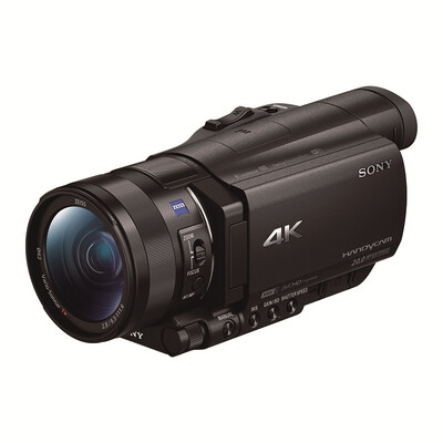 

Sony FDR-AX100E 4K цифровая камера с высоким разрешением 1-дюймовая CMOS оптическая стабилизация изображения 12-кратный оптический зум Поддержка объектива Zeiss WIFI / NFC-передача