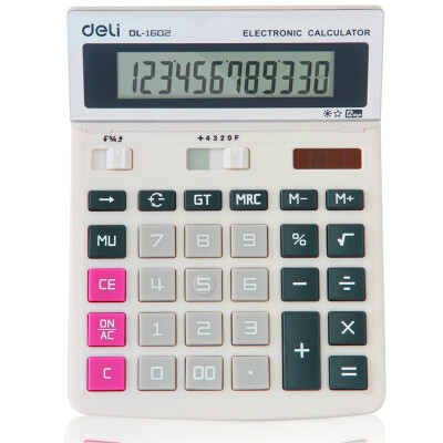 

Deli (гастроном) 1602 Desktop Calculator