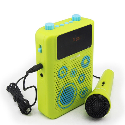 

Philips (PHILIPS) SBM155 громкоговоритель, обучающий детей / старик, пение, машина, динамик, мини-музыкальное сопровождение, музыка MP3-плеер