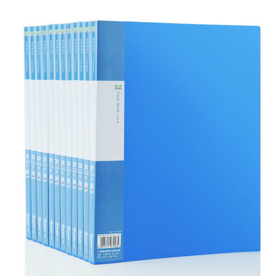 

GuangBo 12 шт. 20 страниц PP брошюра / документальная книга / файловая книга Rui Rui A3120