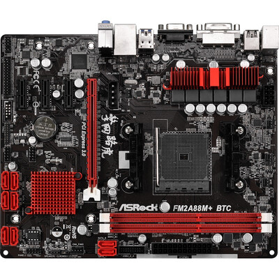 

Материнская плата ASRock FM2A88M + BTC (AMD A88 / Socket FM2 +)