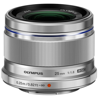 

Olympus (OLYMPUS) M.ZUIKO DIGITAL 25mm f1.8 высокого качества с фиксированным фокусом объектива AF серебро с большой апертурой, высокая скорость и немой