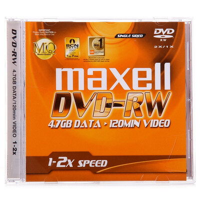 

Maxell DVD-RW 2-speed 4.7G производство одночипового может многократно стирать записывающий диск