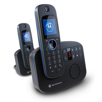 

Motorola (Motorola) D2812C Цифровой беспроводной телефон стационарные наборы тонкой секции машины полный китайское меню цифровой автоответчик фиксированной беспроводной стационарный домашний офис (черный)
