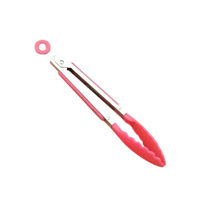 

NEW Silicone Kitchen Cooking Salad Tong Serving Stainless Steel Handle Utensil Kitchen Tools Kitchen Accessories Food Grade