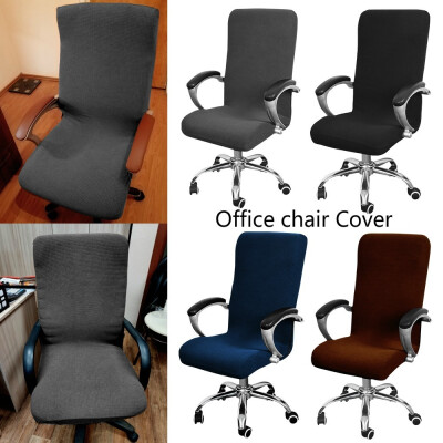 

Willstar The New High Quality Waterproof Computer Office Elastic Chair Cover Anti-dirty Removable Solid Color Seat Cover