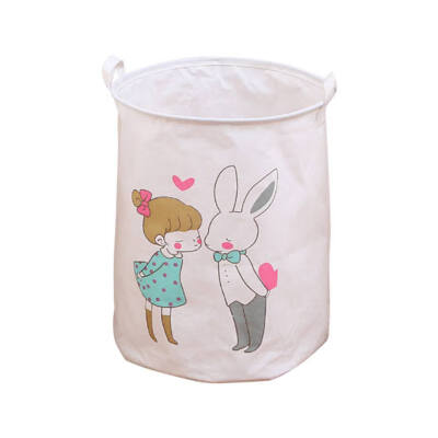 

Waterproof Foldable Laundry Hamper Bucket Dirty Clothes Laundry Basket Toy Large Sized Storage Organizer