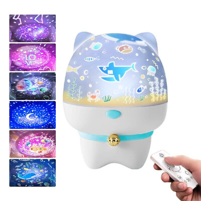 

Star Nightlight 6 Themes 5 Colors BT Remote Control Timer Touch Sensor Rotating Projector Rechargeable Adjustable Sleep Light for